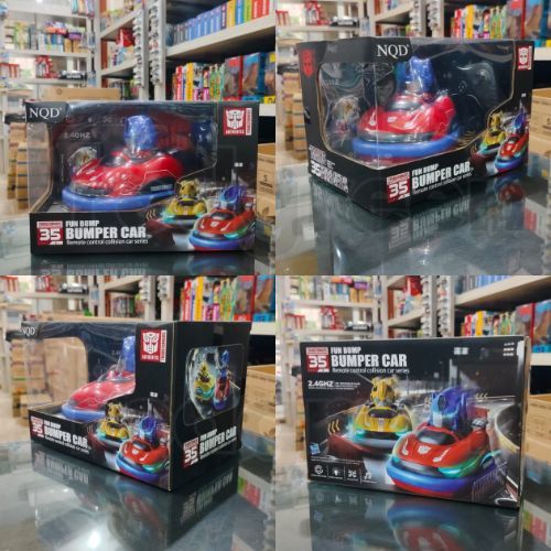 mobil remote control transformers fun bump bumper car optimus prime mobil remote kontrol