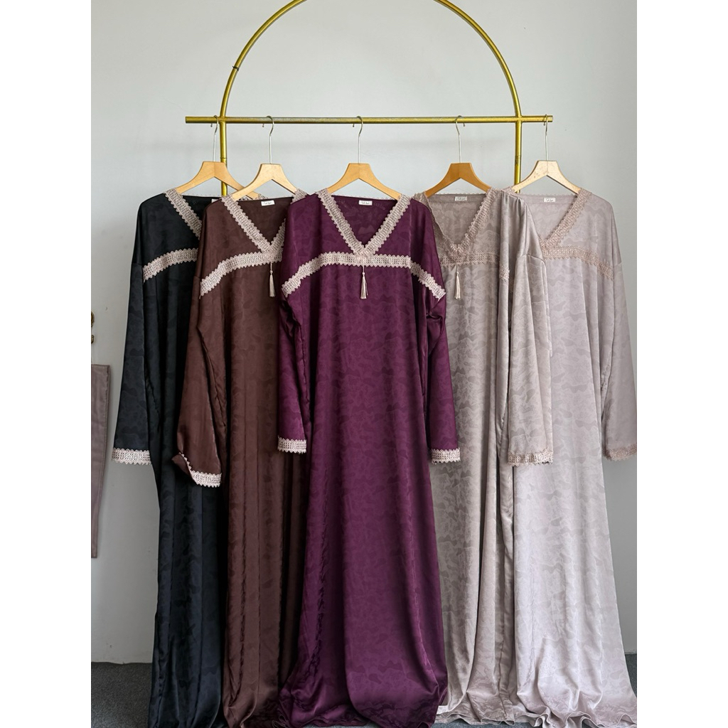 ABAYA SHOLAT LUMIERE || ABAYA SHOLAT SILK || MUKENA TRAVEL