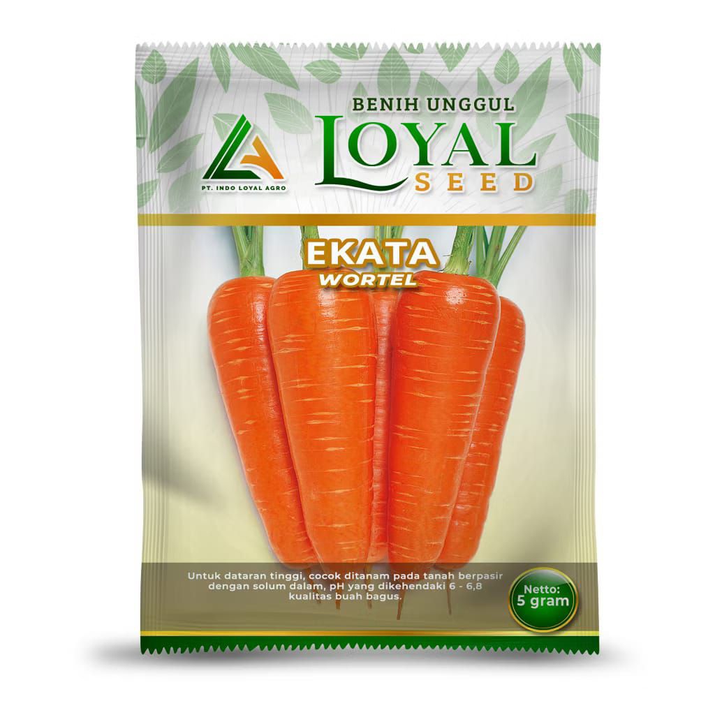 Benih Wortel Ekata / Benih Wortel / Benih Loyal / Bibit Wortel Ekata / Bibit Wortel / Bibit Loyal / 