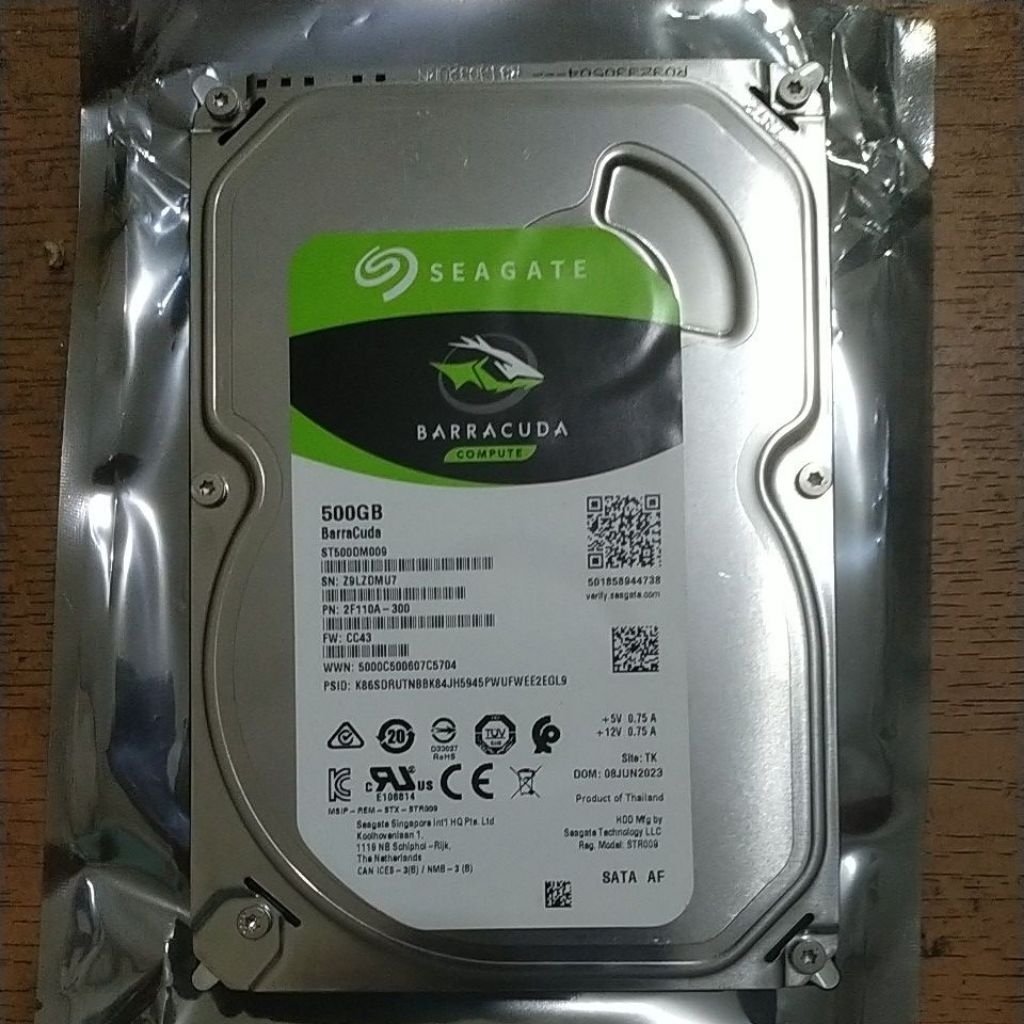 Baru Hardisk pc komputer 3,5 inchi isi windows 10 siap pakai bonus program tambahan