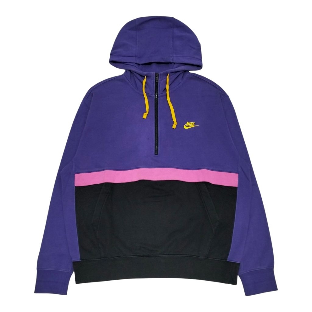 HALF ZIPPER HOODIE NIKE SMALL LOGO SECOND ORIGINAL