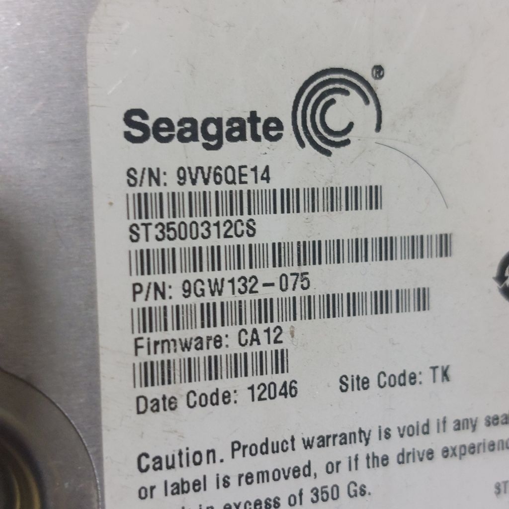 HDD Seagate 500GB SATA