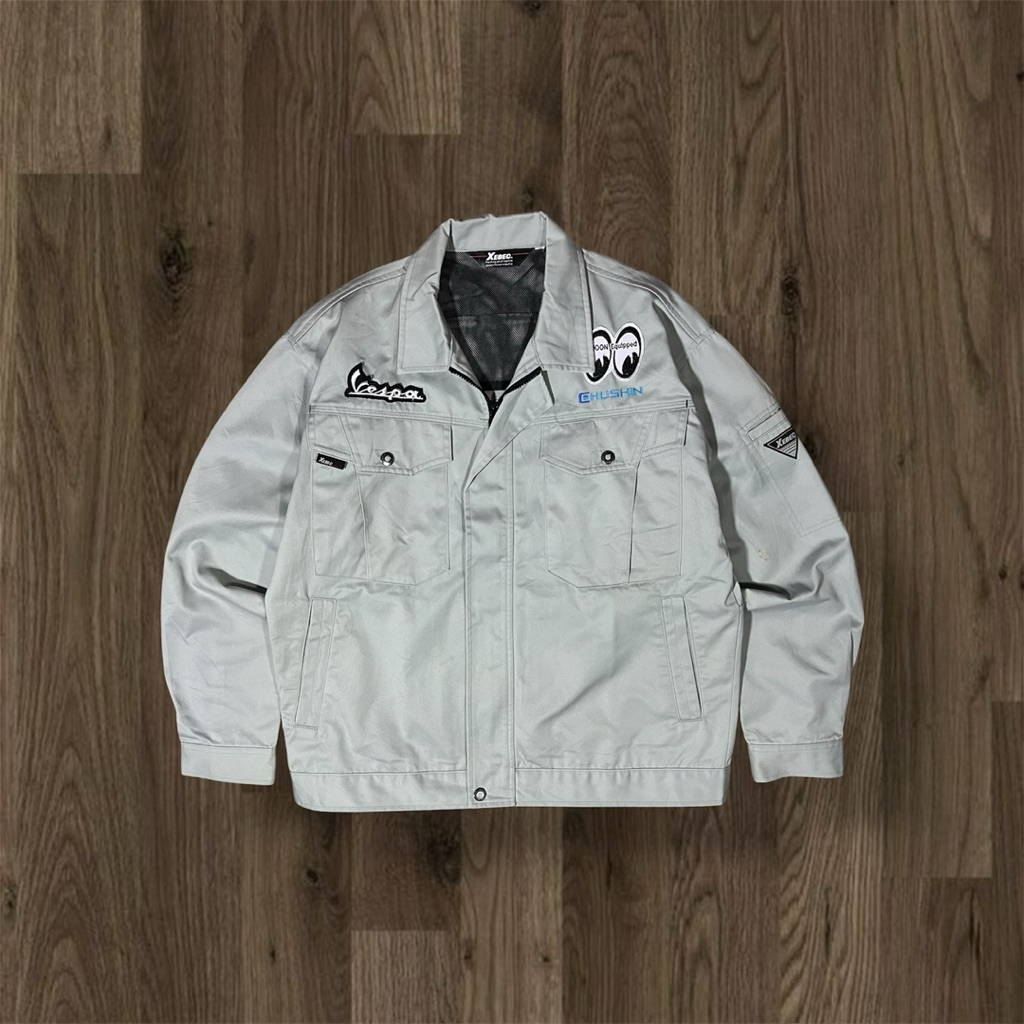WORK JACKET XEBEC JAPAN CUSTOMPATCH