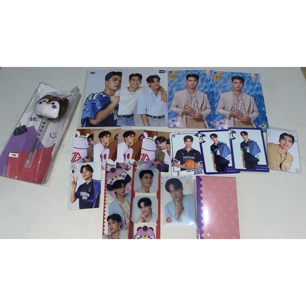 pc cc JossGawin gmmtv official Postcard osaka,blossom,my golden blood, magsafe,album guinzly fanival