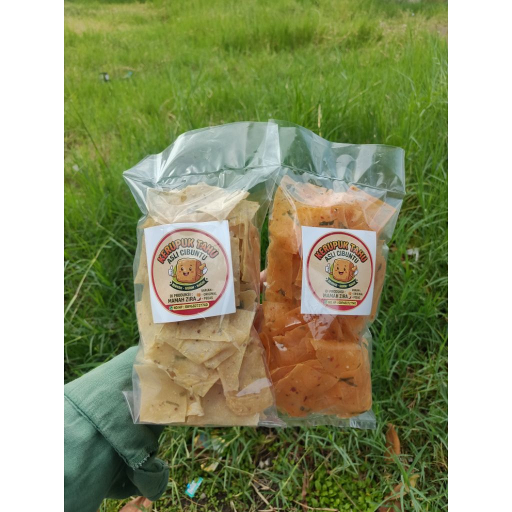 Kerupuk Tahu Mentah Mamah Zira