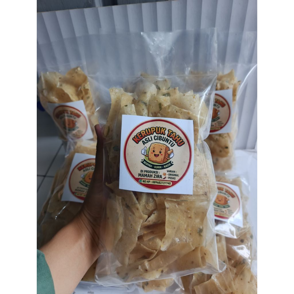 Kerupuk Tahu Mamah Zira (Mentah)