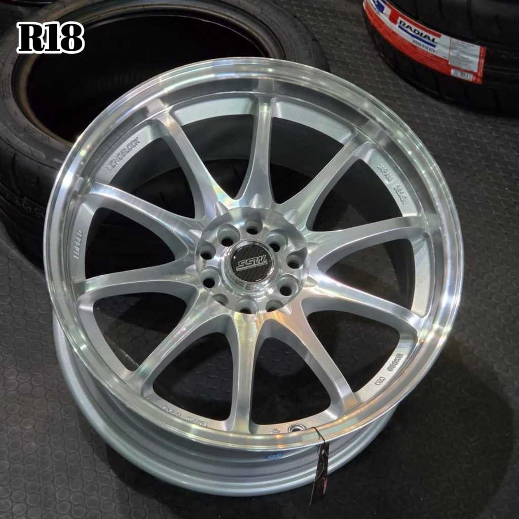 velg mobil ring 18 SSW ORIGINAL THAILAND CE28 FULL POLISH velg r18 mobil Innova reborn venturer zeni