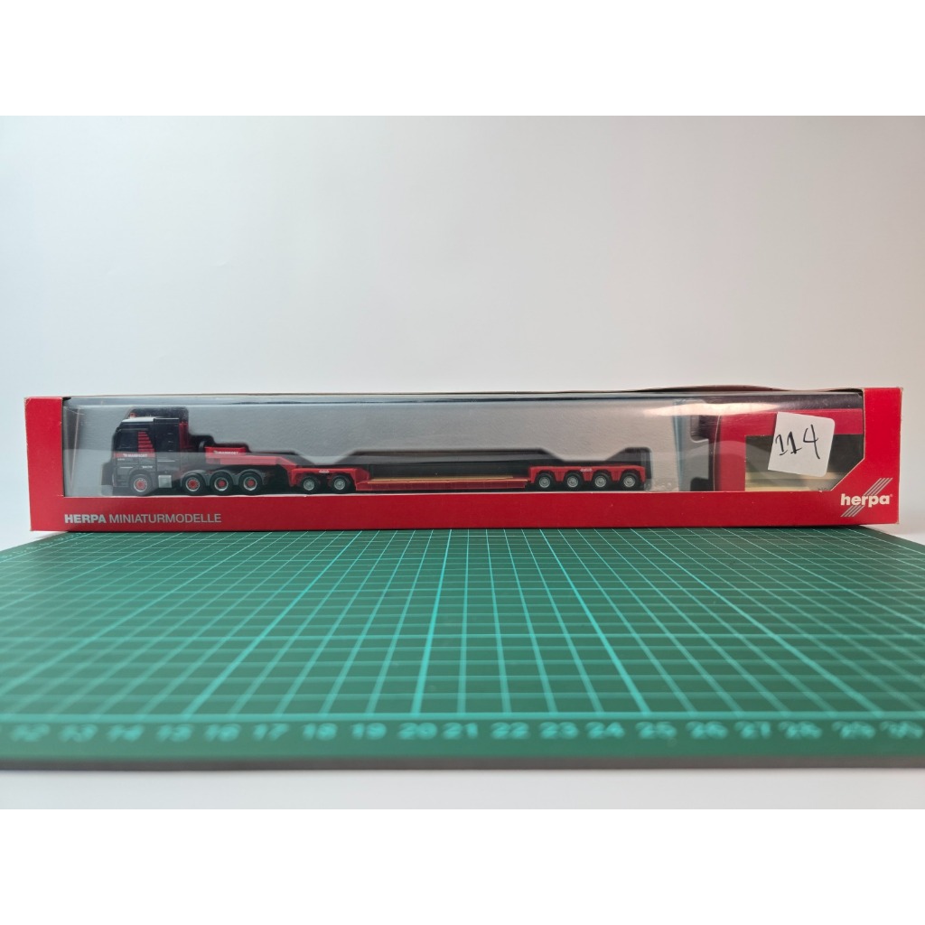 Herpa Mammoet MB Actross 8X4 with Goldhofer Spion | Truck