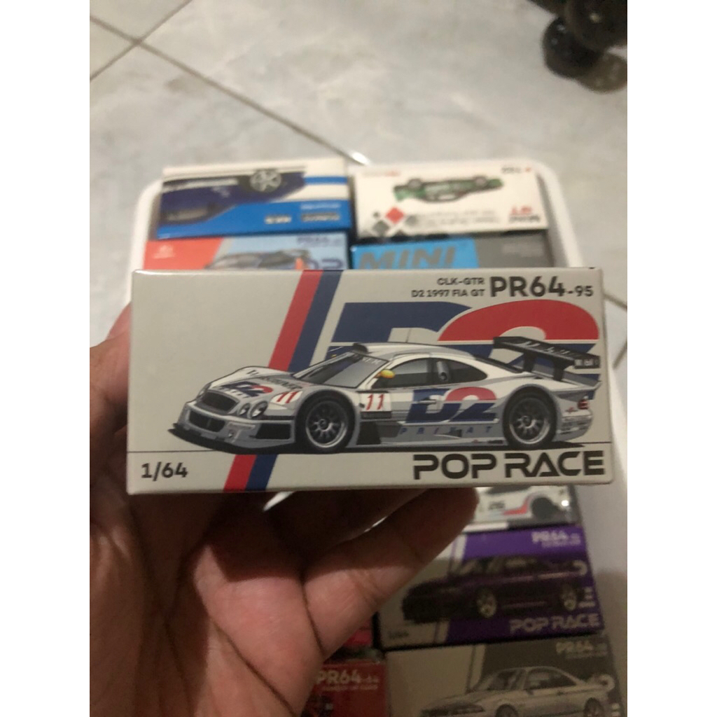 Pop Race Mercedes CLK GTR