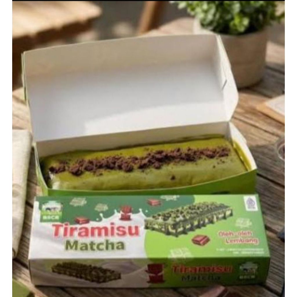 tiramisu matcha asli bandung