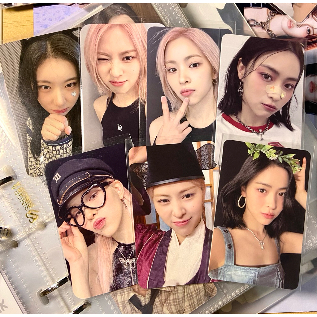 OFFICIAL PHOTOCARD ITZY RYUJIN CHAERYOUNG POB LD ALBUM LUCKY DRAW BENEFIT RILL MY DOUBT NAMIL MUSIC 