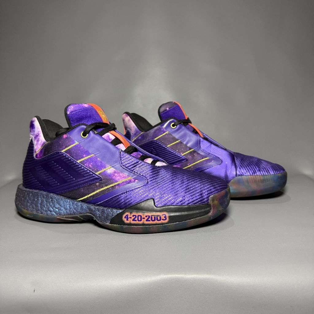 sepatu basket voli second adida tT-mac millennium 2 galaxy size 43 insol 27,5cm