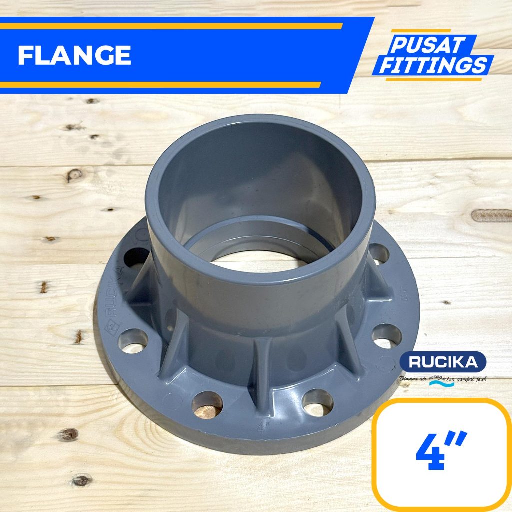 RUCIKA FLANGE / PLENDES PVC 4" AW