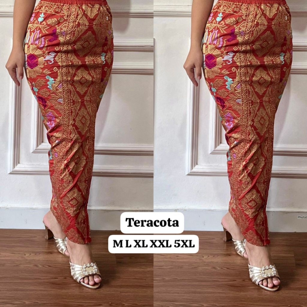 KAMEN JADI BORDIR SONGKET PREMIUM STRECH PERMATA // ROK BORDIR SONGKET BALI// KAMEN JADI