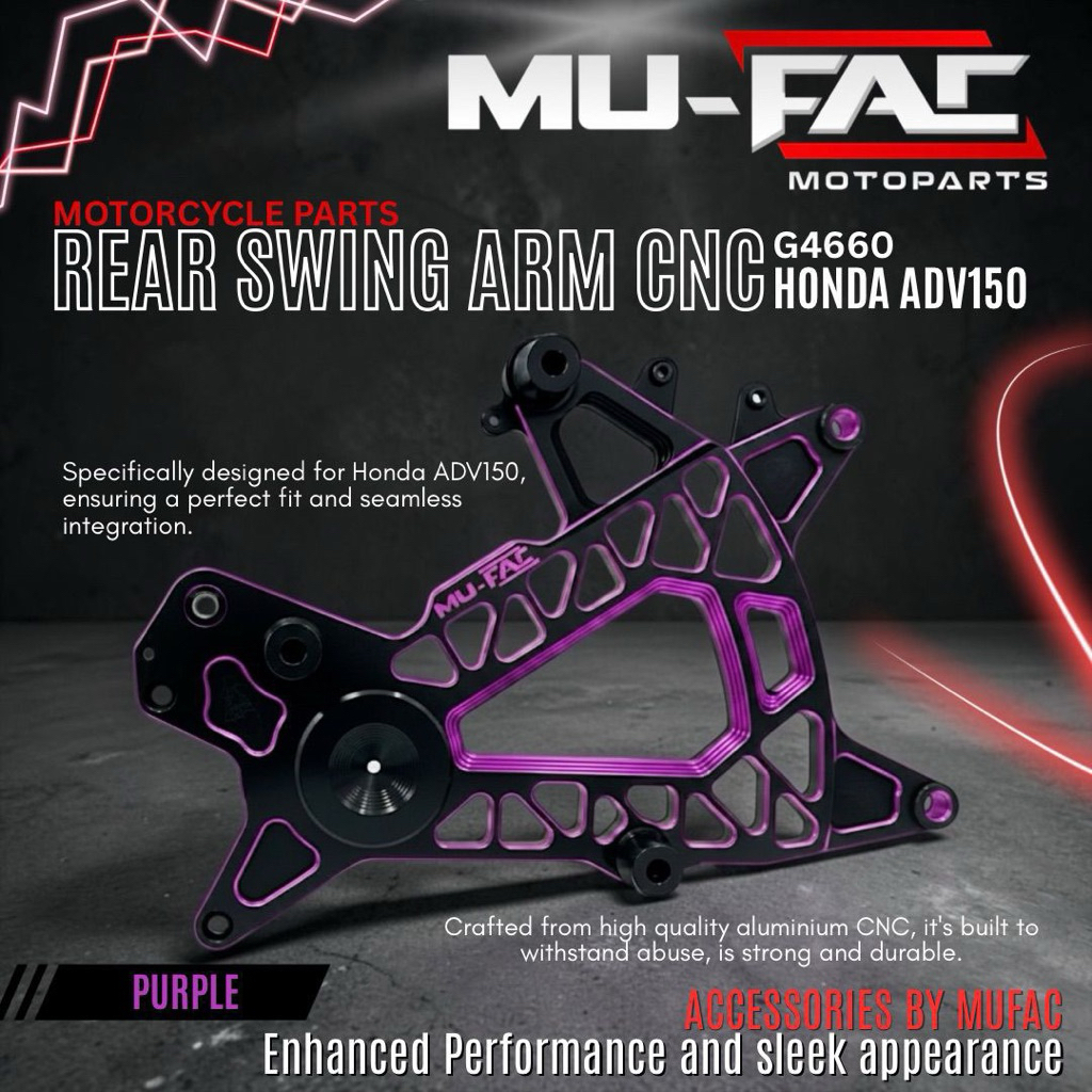 SWING ARM MOTOR ADV 150 ADV 160 LENGAN AYUN MUFAC ADV 150 ADV 160 FULL ALUMINIUM CNC