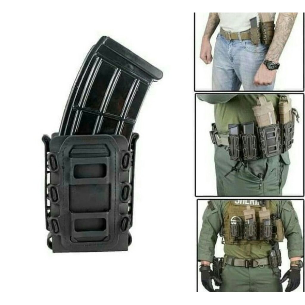 sarung pouch magazine scorpion 5,56mm molle magazine pouch/holster magazine 5,56mm