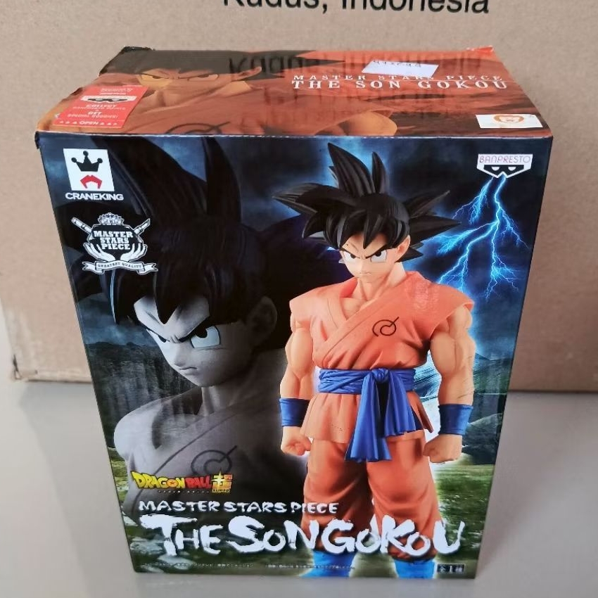 Master Stars Piece Goku Base Figure MSP Goku Base Banpresto Goku Normal