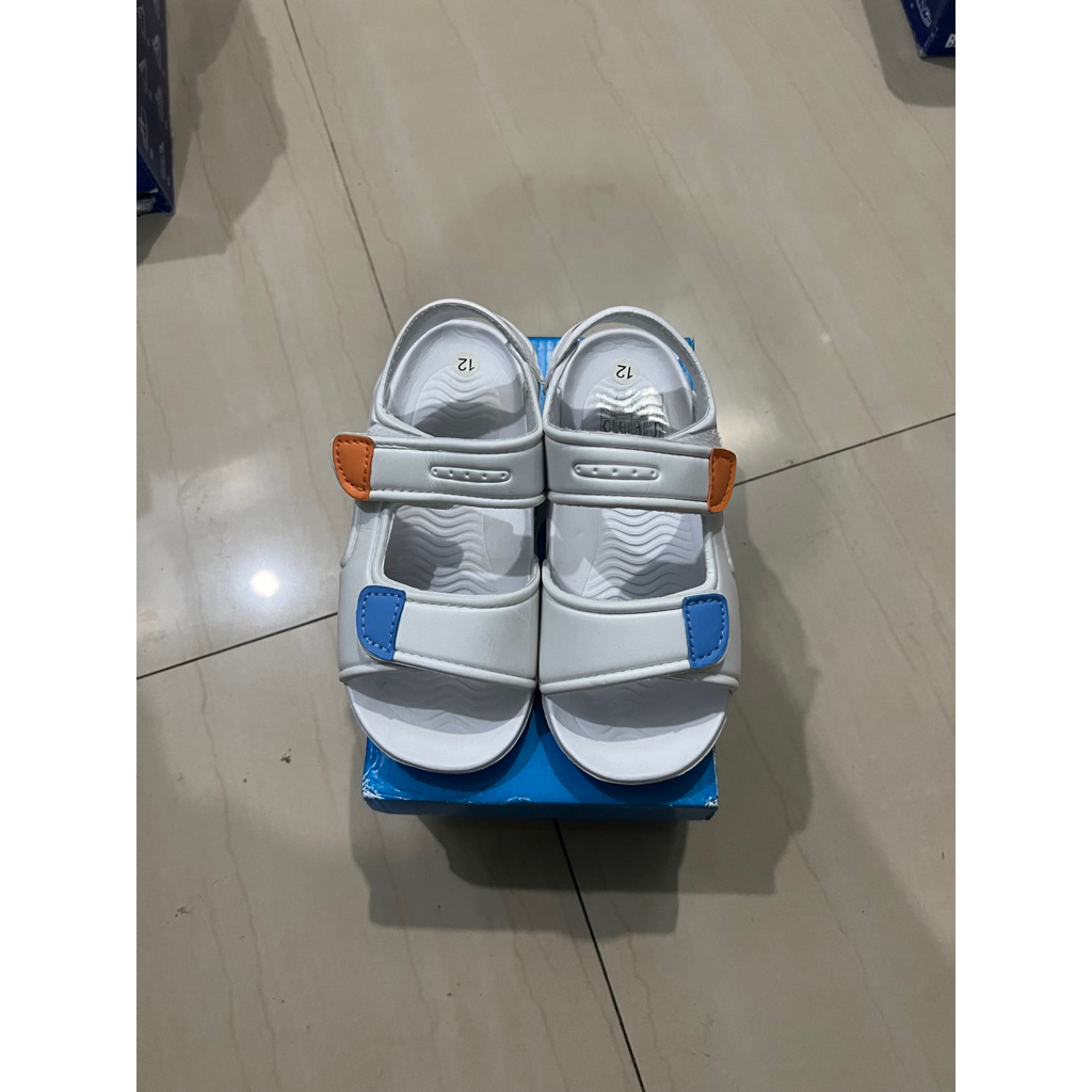 Sandal Anak Cross Trekkers Blanco White 100% Original