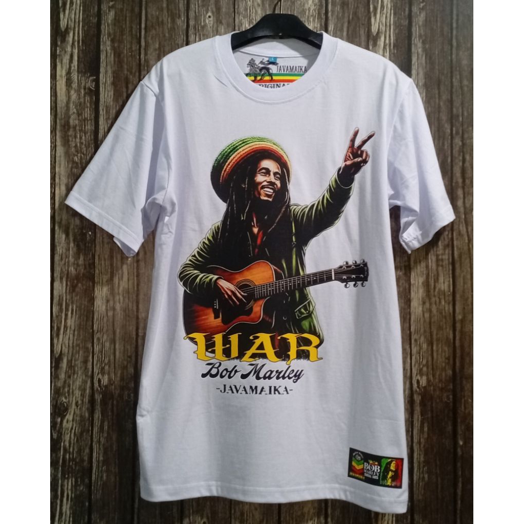 Kaos Bob Marley War Baju Reggae Roots Rebel Store