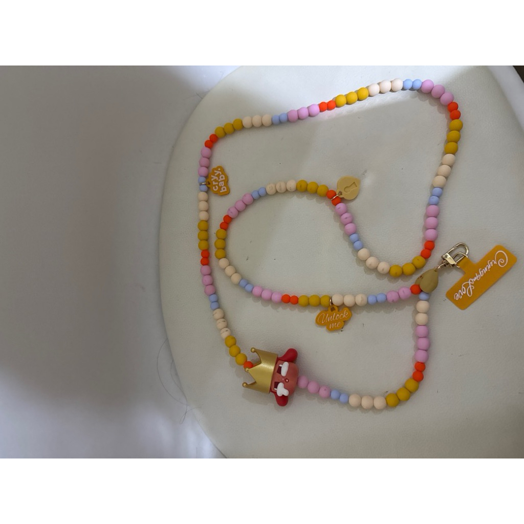 Phone Lanyard Crybaby Popmart (preloved)