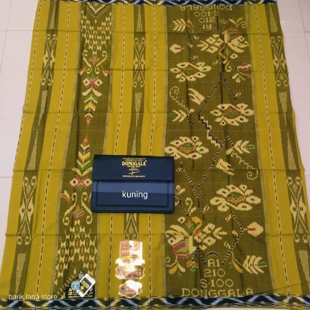 donggala mgt & khl & slempang S100 full sutra grade silver jahit tengah original