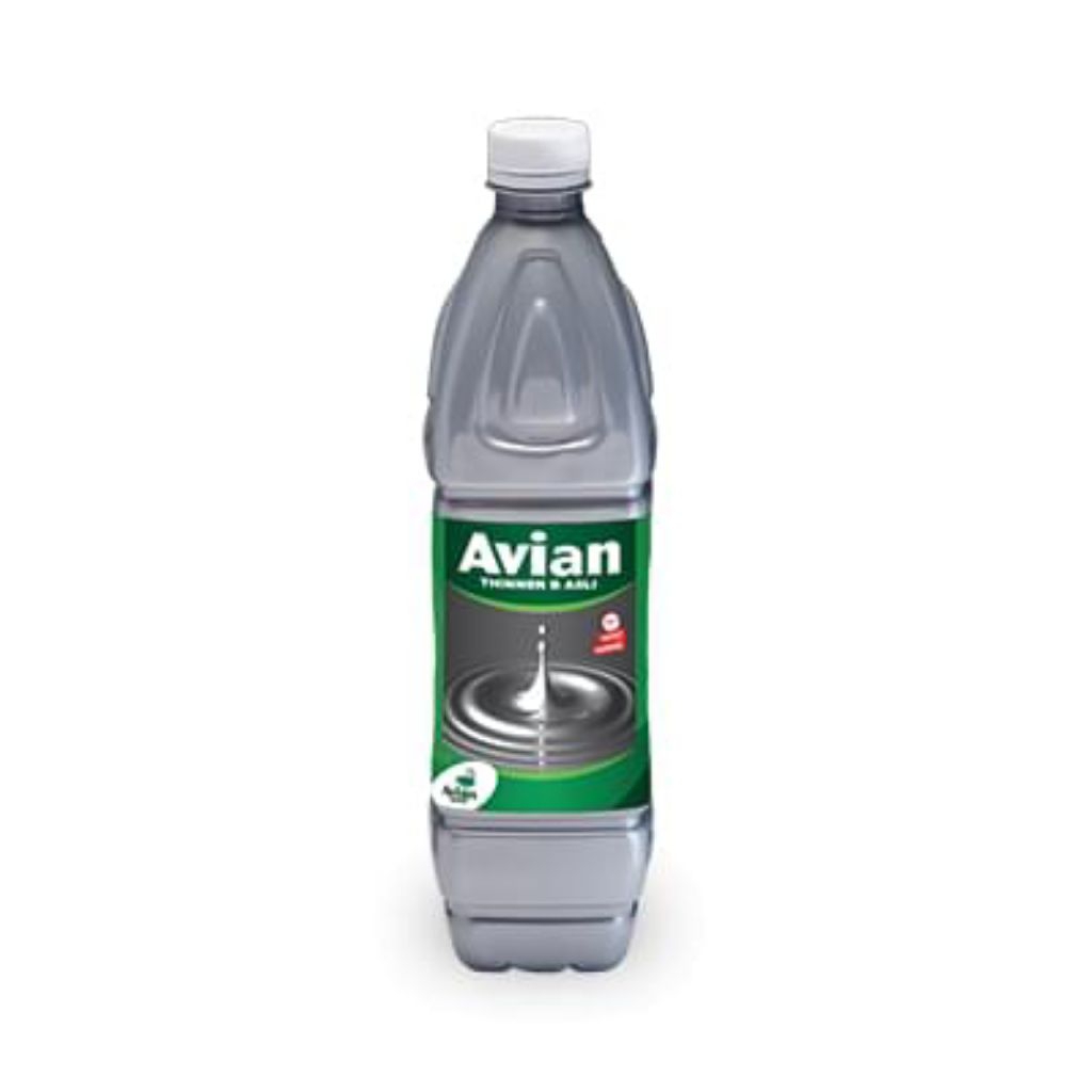 Avian Thinner B Asli - Pengencer Cat Kayu & Besi 1 Liter