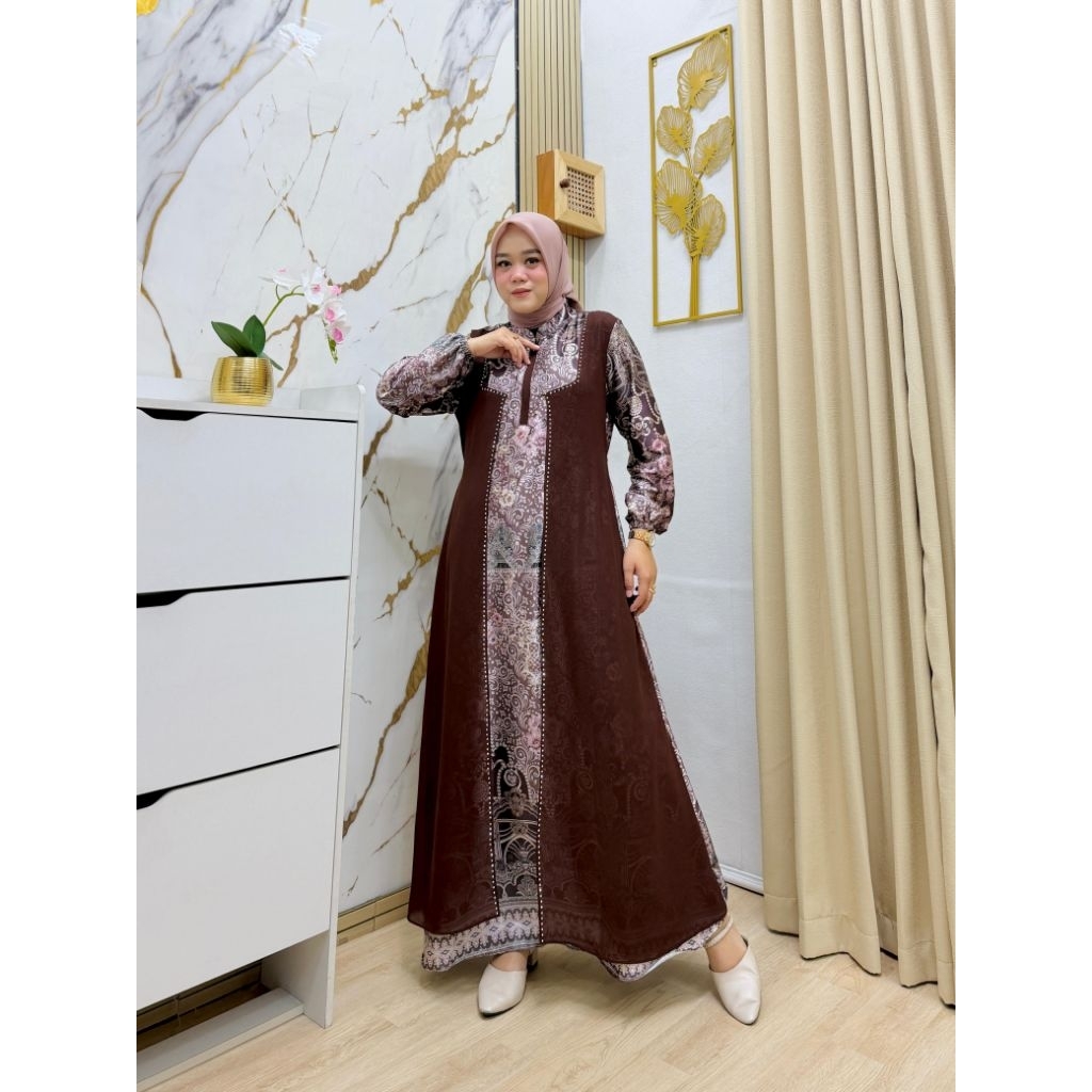 gamis armani silk