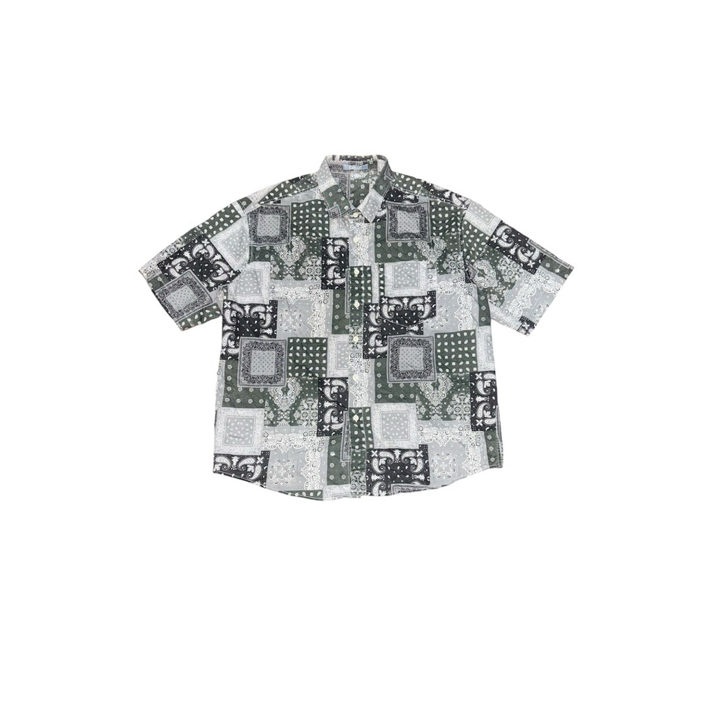 kemeja cabbeen paisley bandana