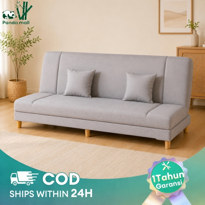 Sofa bed Sofa Lipat 3 dudukan Minimalis Aesthetic Kamar Ruang Tamu