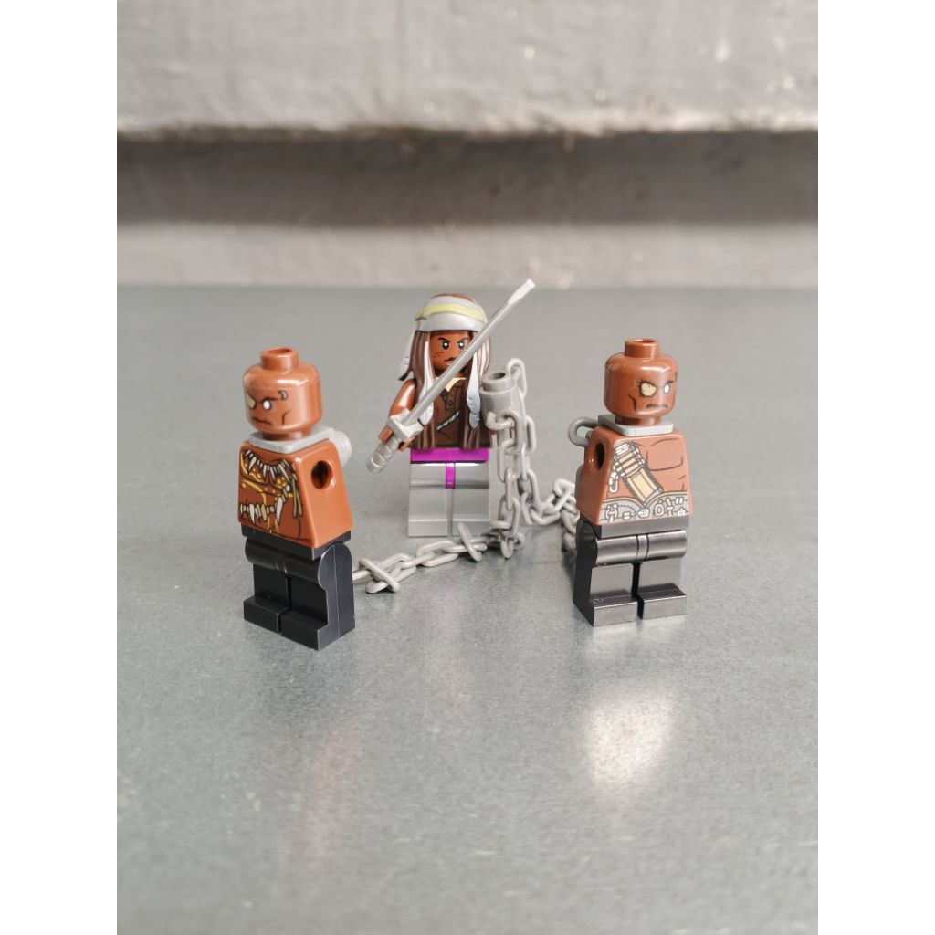 Lego minifigure walking dead Michonne