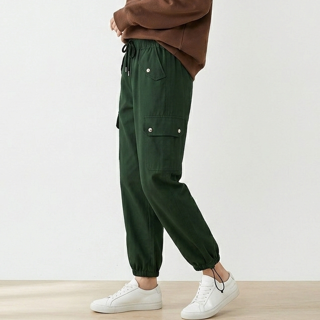 CELANA JOGGER CARGO SERUT WANITA / CELANA CARGO SERUT WANITA