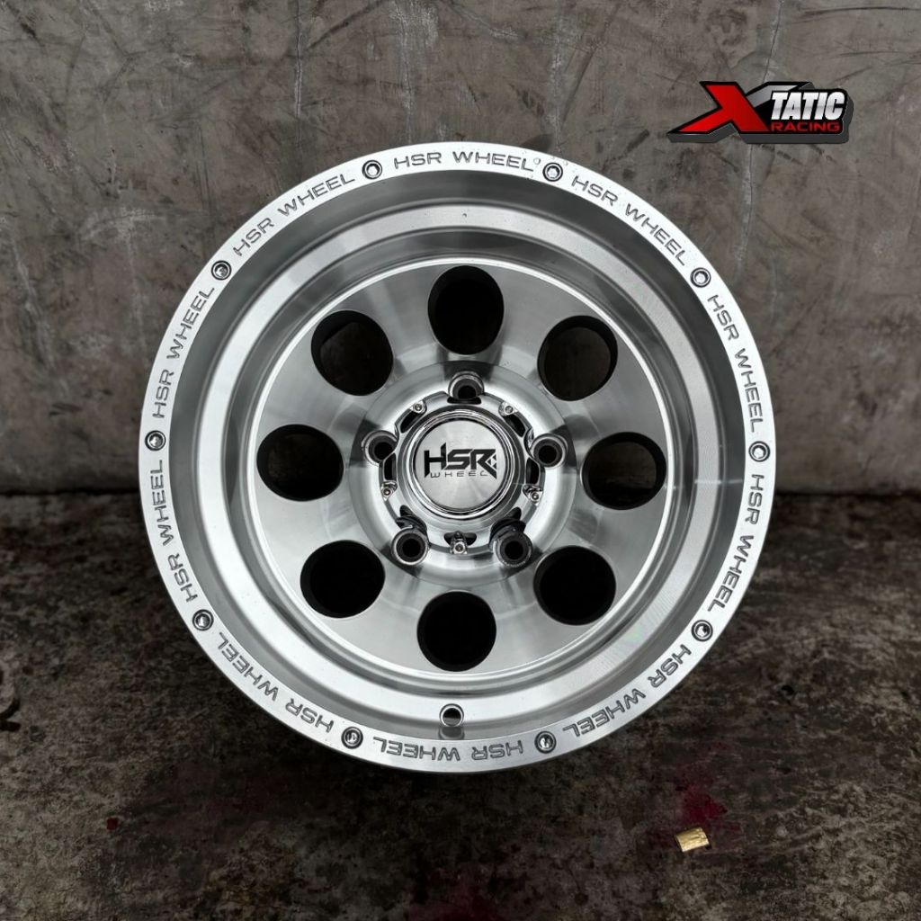 Velg Mobil HSR DUFFY R15 Lebar 10 Untuk Jimny, Taft, Willys, Rocky, Vitara, Escudo Pelek Original