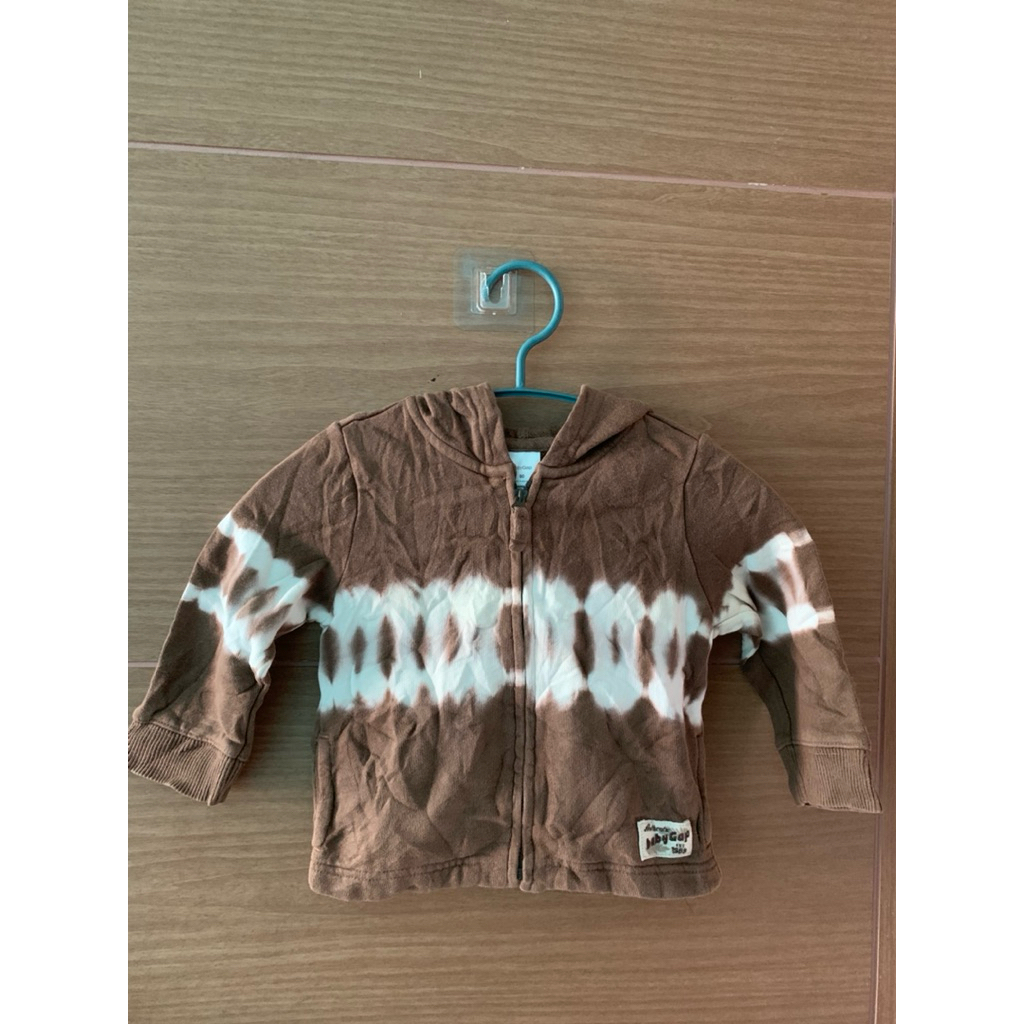 9-18 (Mo) Hoodie Baby GAP Coklat Anak Unisex