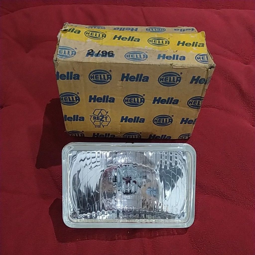 lampu mobil depan hella kotak germany new old stock classic