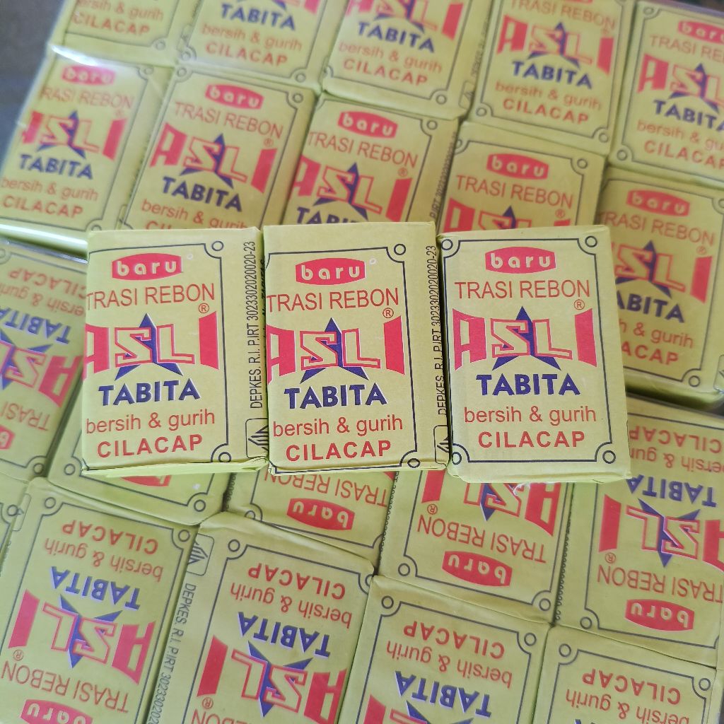Terasi rebon asli (Tabita) paket isi 3 khas cilacap