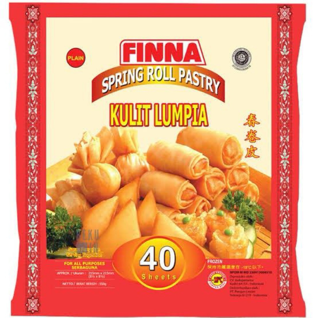 kulit lumpia premium finna | finna spring roll pastry