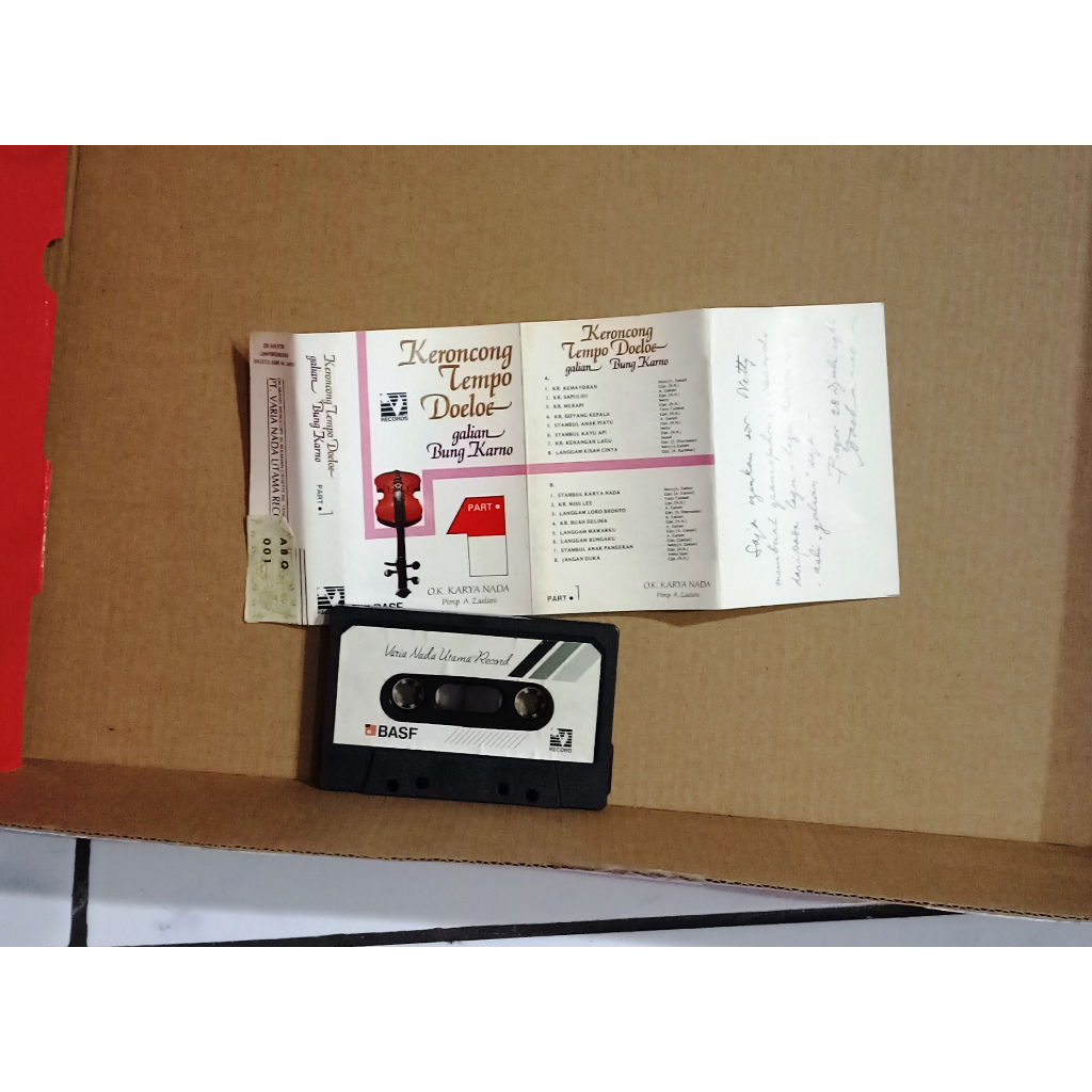 KERONCONG TEMPO DOELOE GALIAN BUNG KARNO PART 1 - Kaset