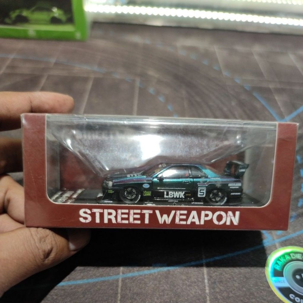 street weapon er34 lbwk cameleon open hood
