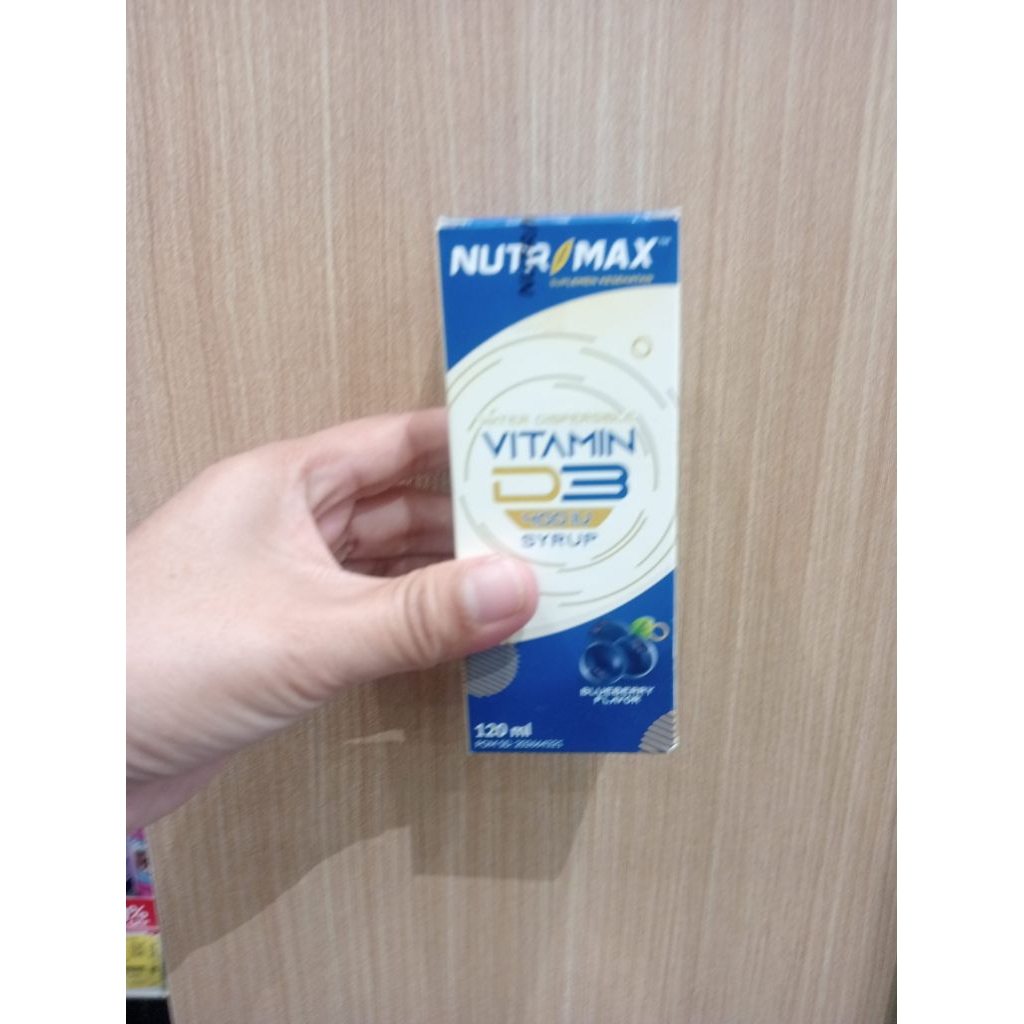 Nutrimax D3 400iu vitamin D3 anak anak