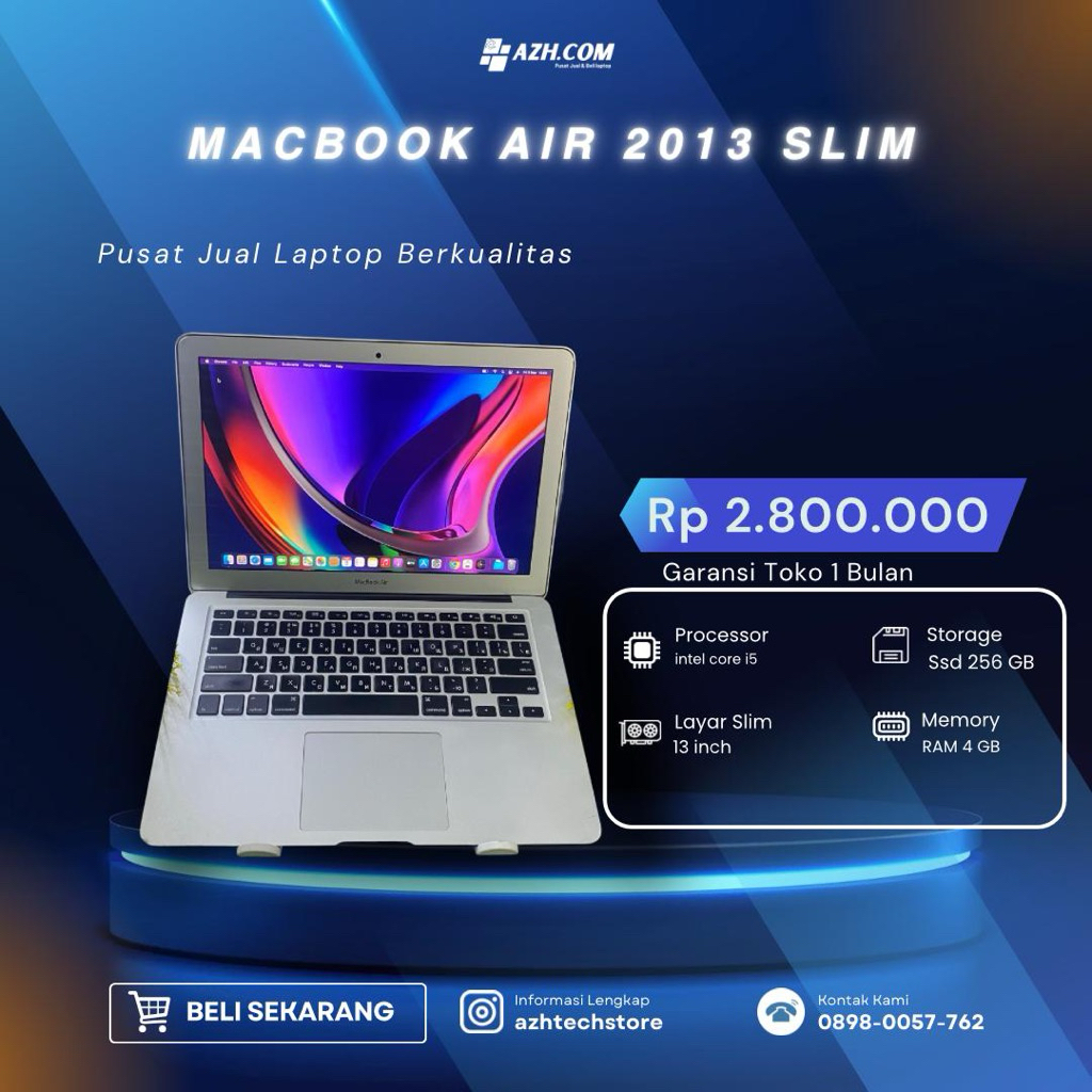 Azhtech-MACBOOK AIR 2013