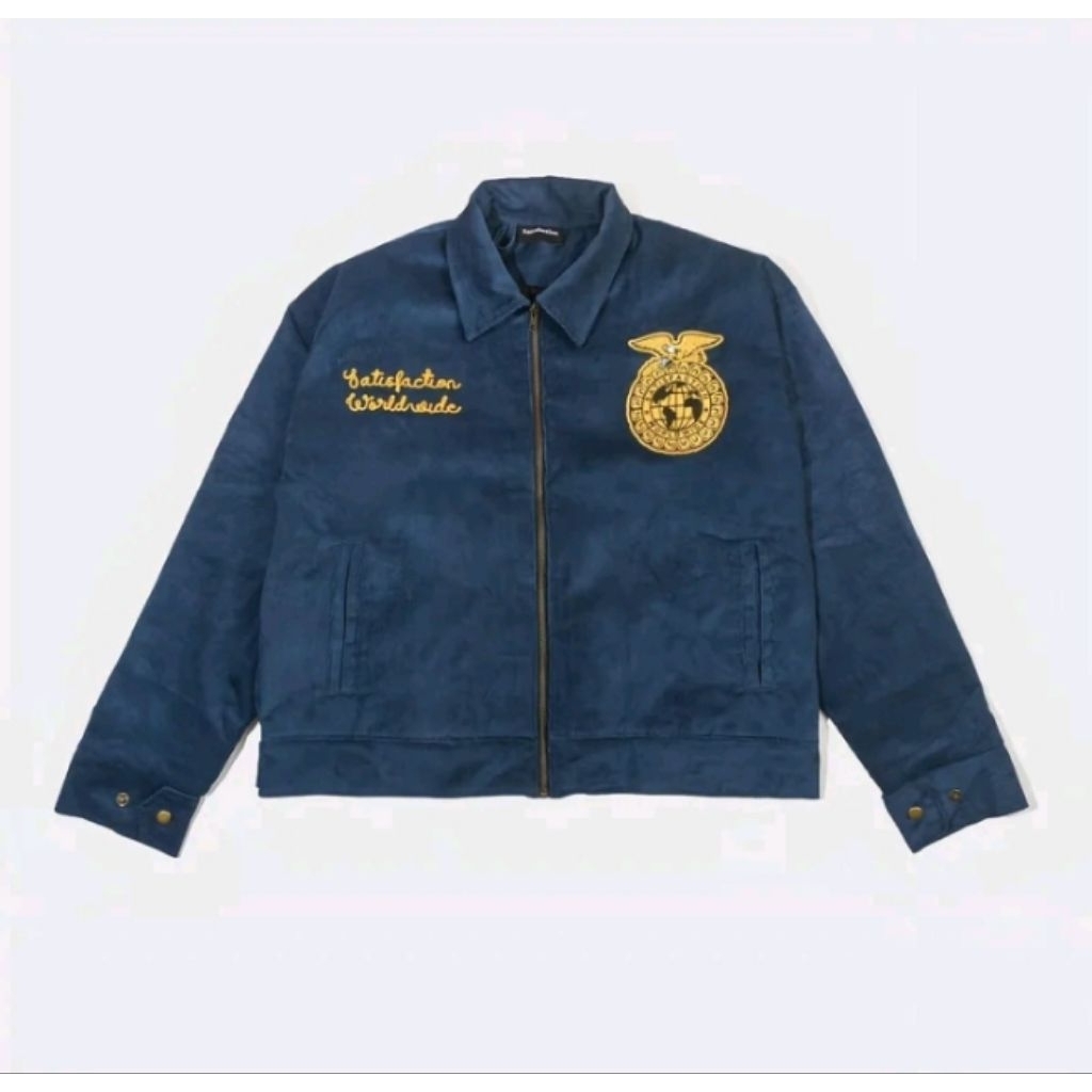 (PRELOVED ATASAN) Satisfaction Work Jacket Curduroy W.R.W.D Navy