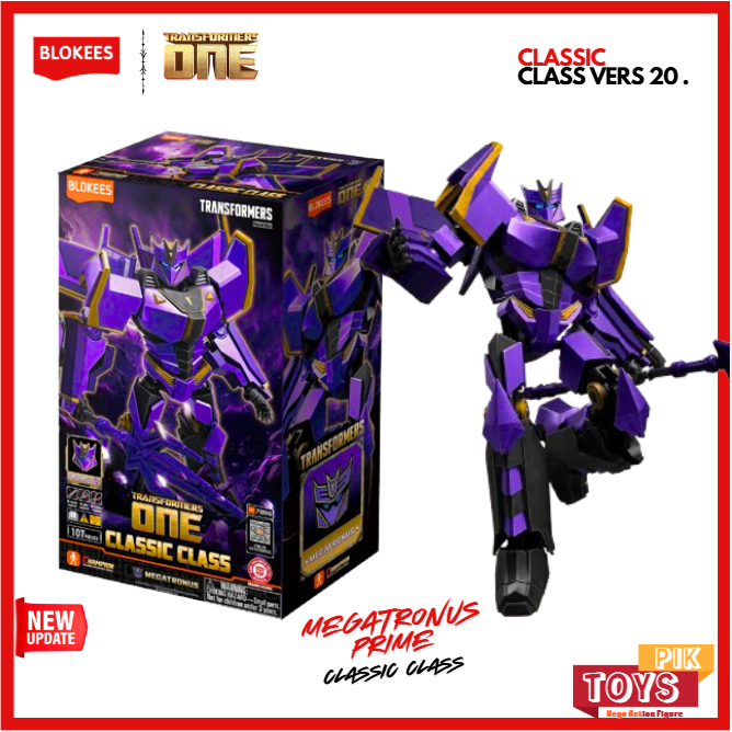 BLOKEES Megatronus Prime Transformers Classic Class One Action Figure Mainan
