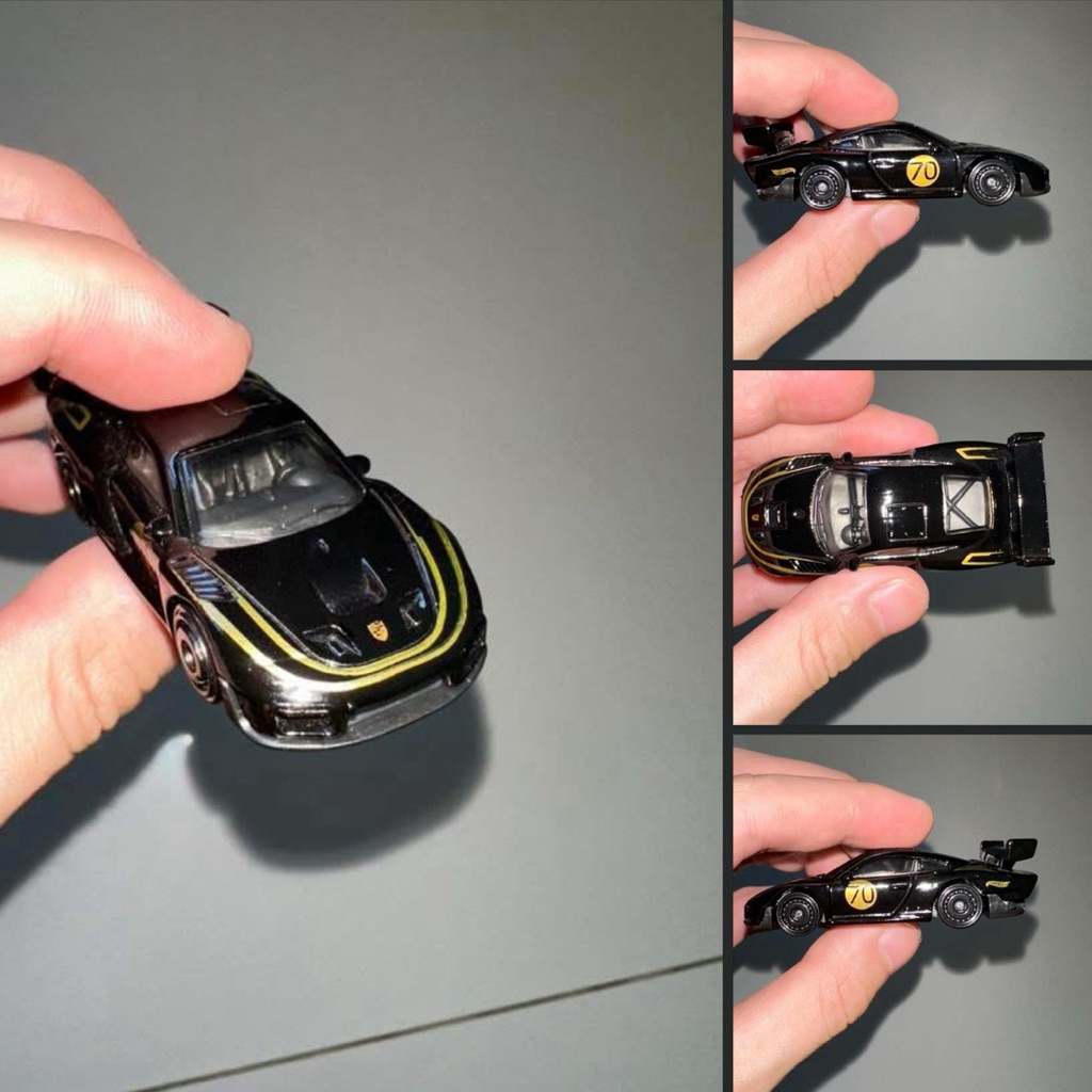 Hot Wheels Porsche 935 hitam loose