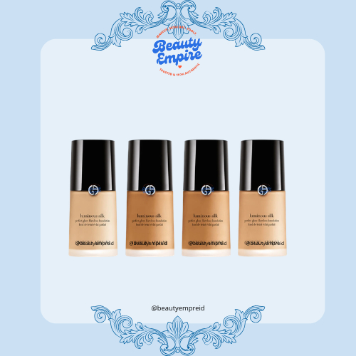 .beautyempireid. Giorgio Armani Luminous Silk Glow Flawless Foundation