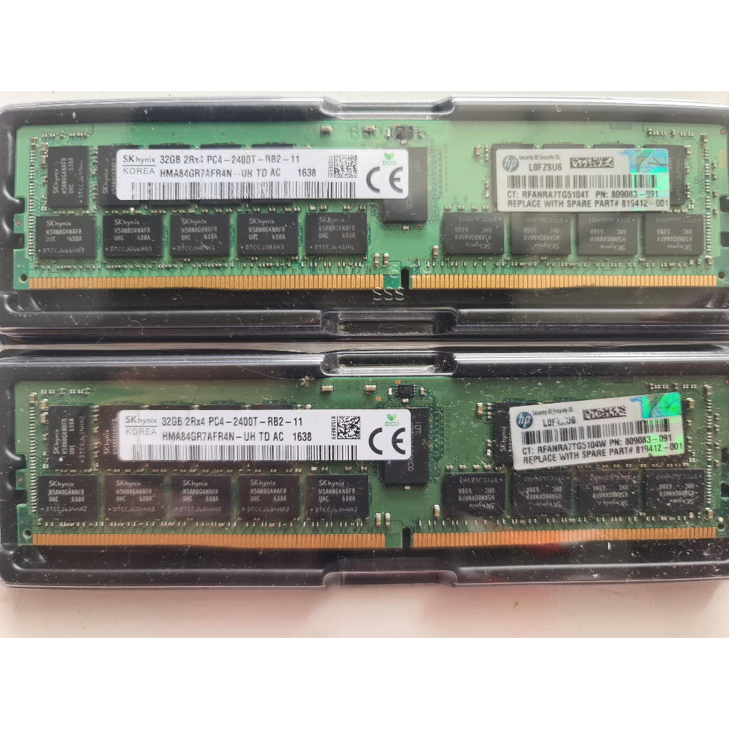 Memory RAM ECC DDR4 64GB (2x32GB) 2400T