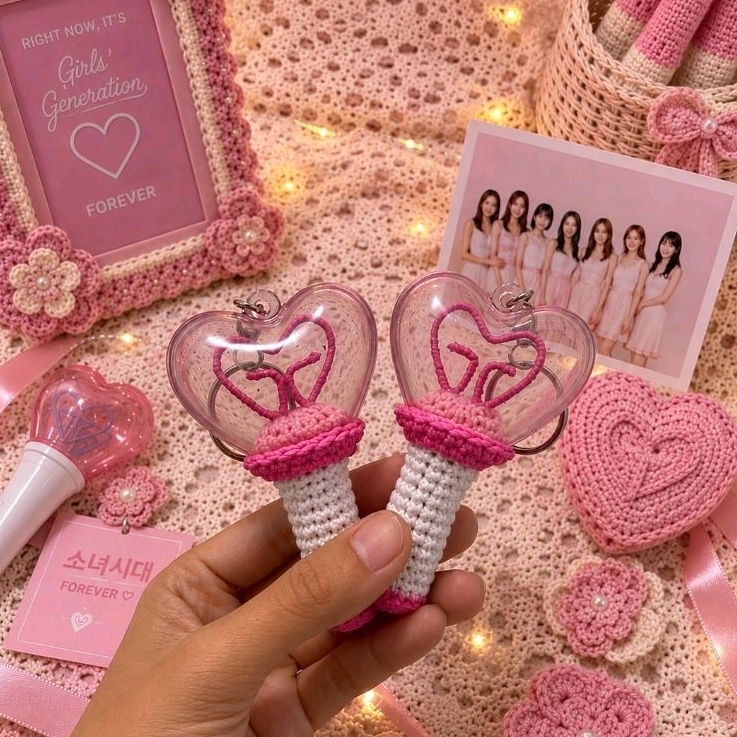 [PO] Lightstick Rajut / Amigurumi SNSD