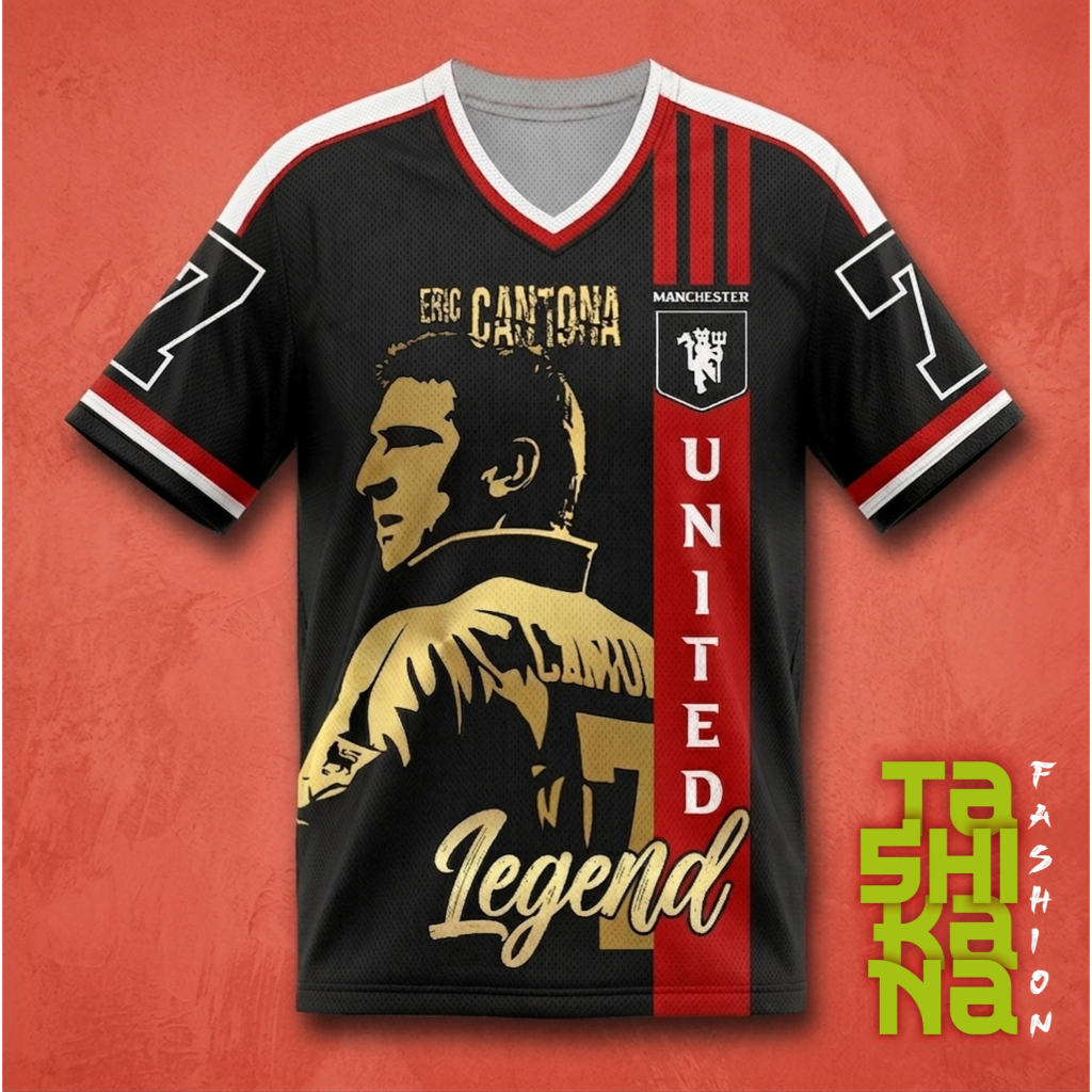 JERSEY MU/MANCHESTER UNITED/ERIC CANTONA/LEGENDA MU
