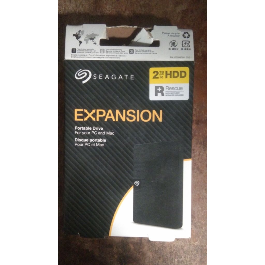 Seagate Expansion External Hardisk 2TB