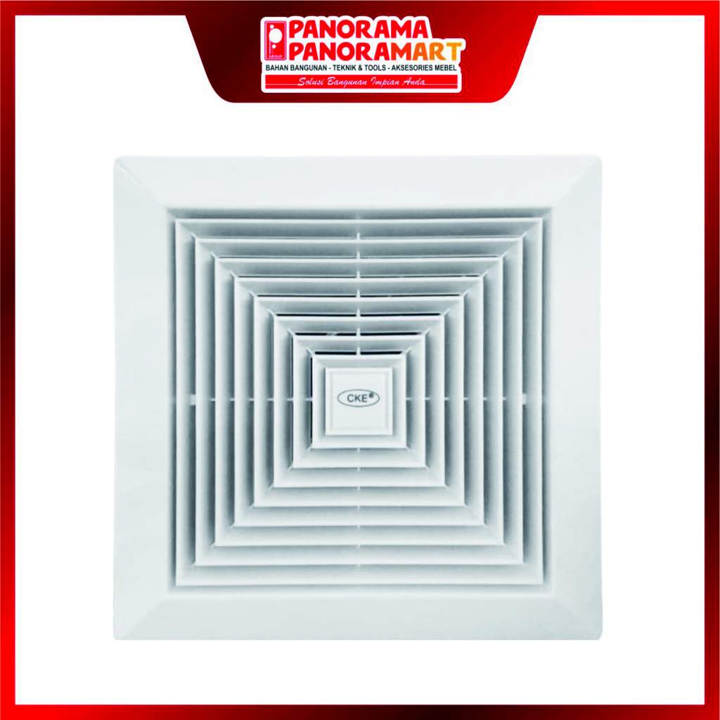 EXHAUST FAN PLAFON CKE KTD 12 C / CKE Ceiling Duct 12 Inch Exhaust Fan Plafon Kipas Angin Ducting He