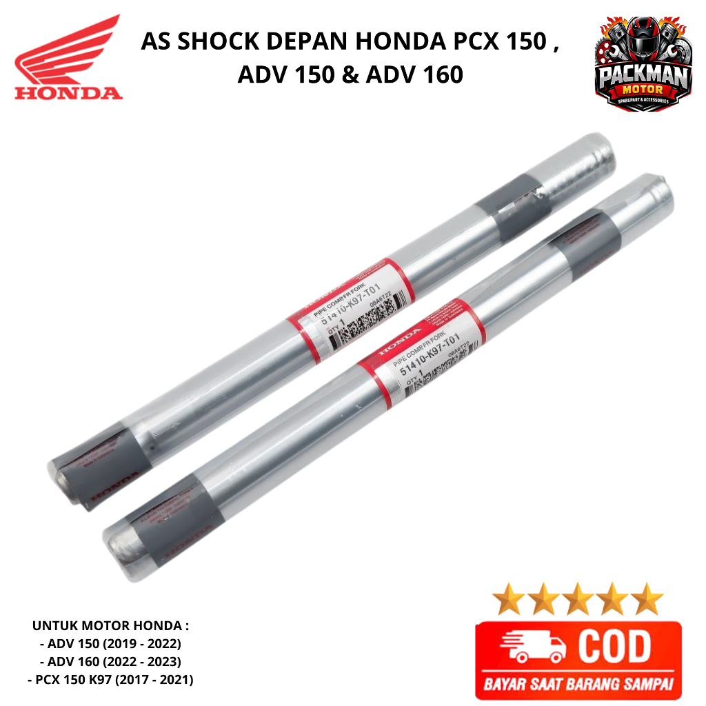 Shock Breaker Depan ADV 150 / ADV 160 / PCX 150 - K97 ori Packman motor